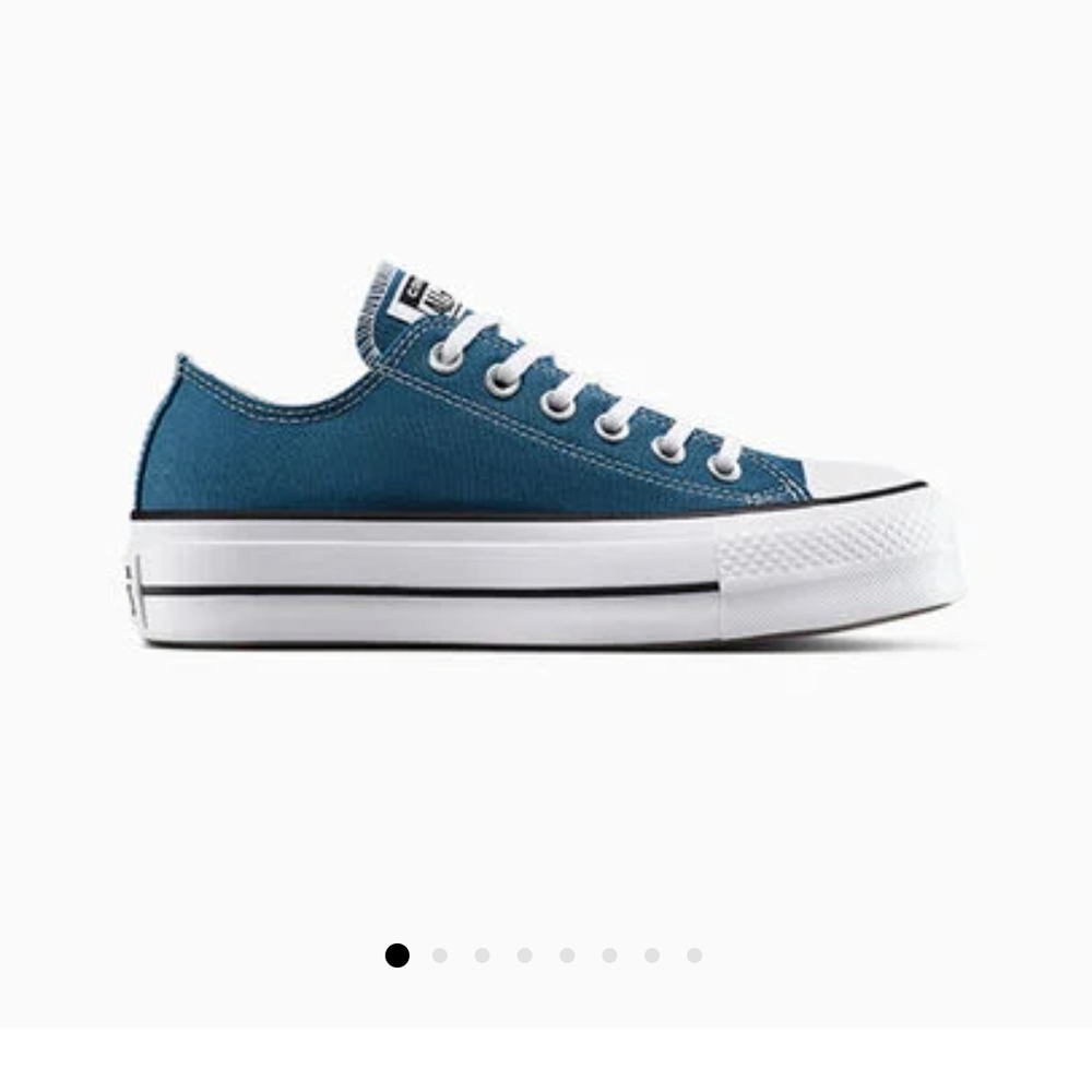 Converse Women's Blue Canvas Sneakers